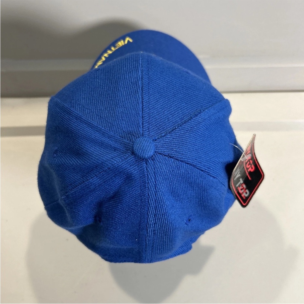 NWT Vietnam Veteran Adjustable Hat Cap Blue OSFM Embroidered Brand New - Picture 5 of 7